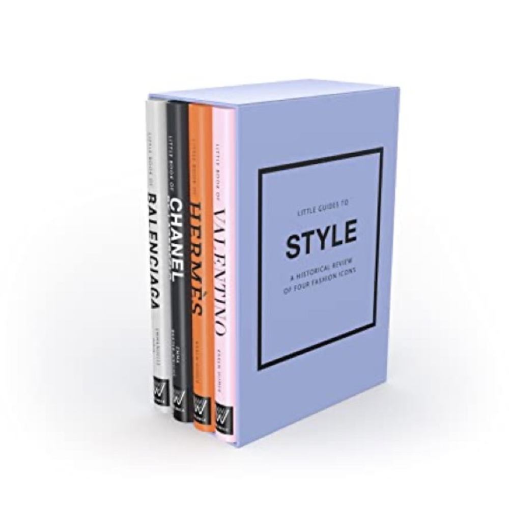 LITTLE GUIDES TO STYLE Historical Review/4 Fashion Icons Books in Slipcase NEW!